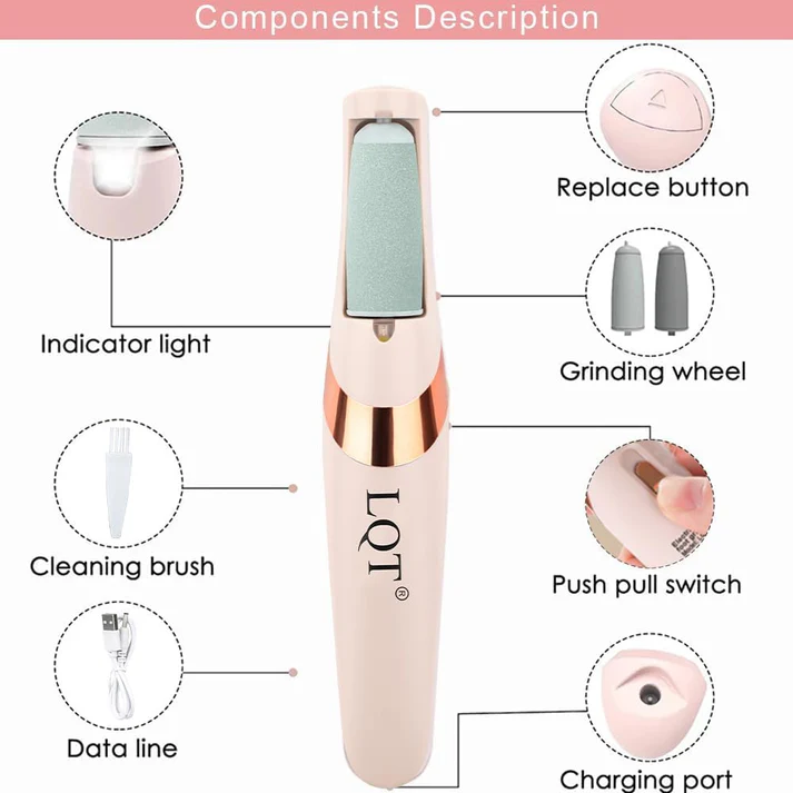 Electric Pedicure Foot File Callus Remover