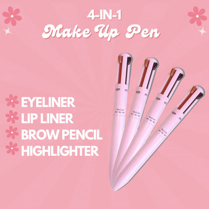 4 in 1 Makeup Pen - Waterproof & Long Lasting